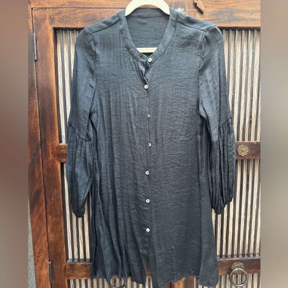 Cotton lightweight swim coverup - size M